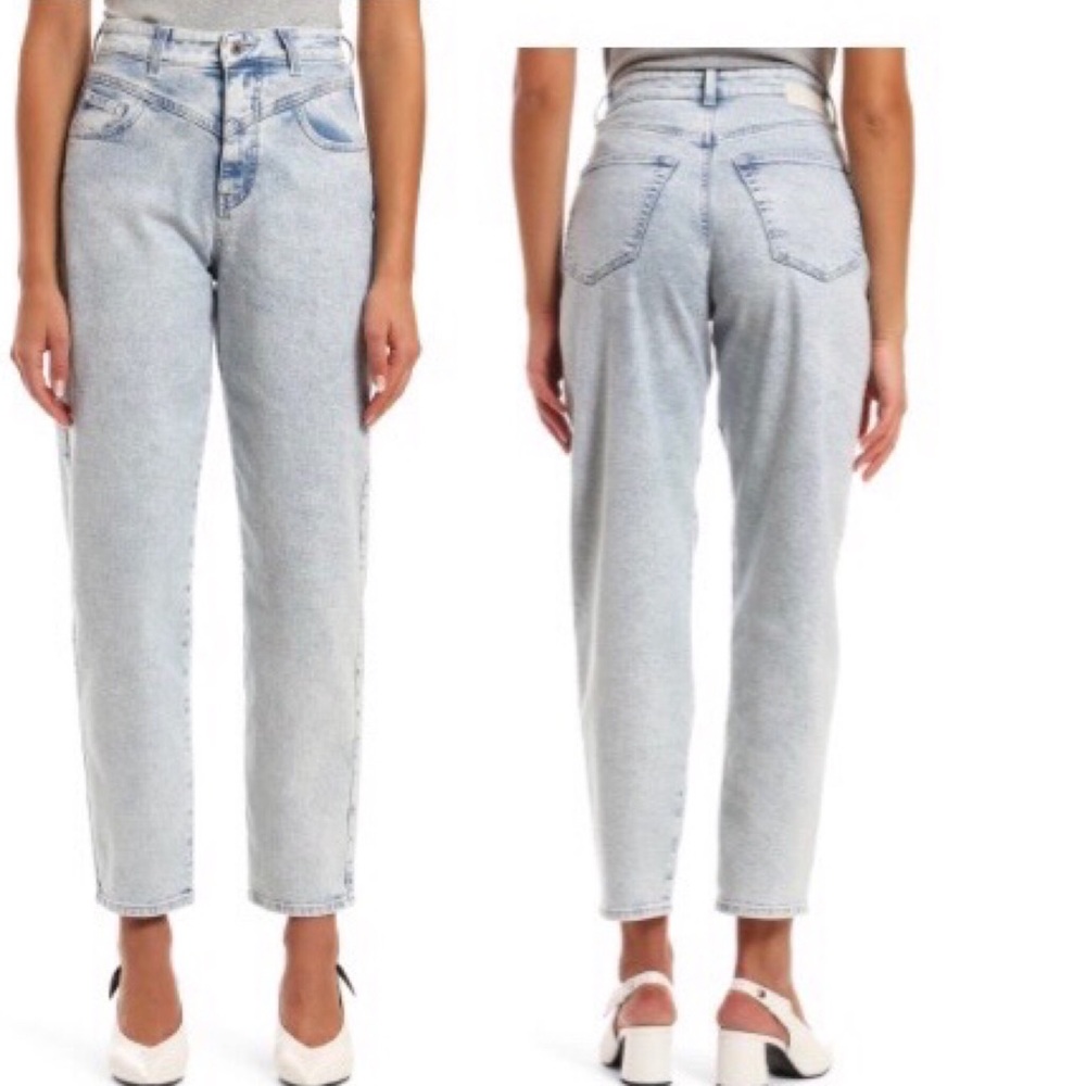 Mavi Lola Bleached 90’s Mom Jeans Size 25